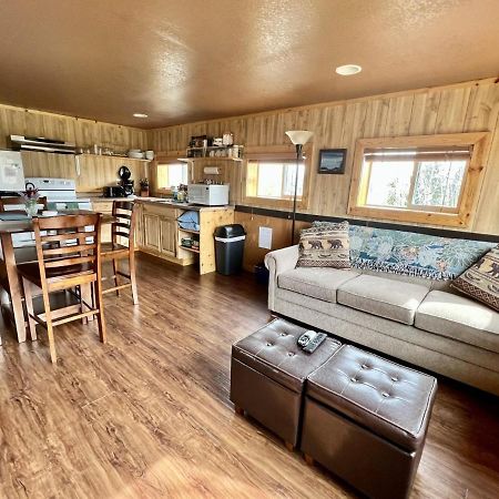 Denali Park View Family Log Cabin Exterior foto