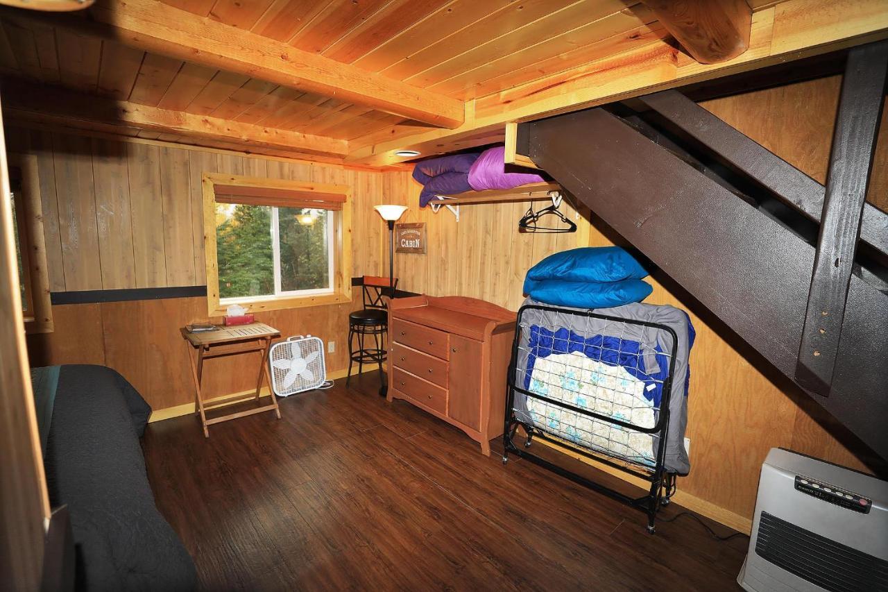 Denali Park View Family Log Cabin Exterior foto