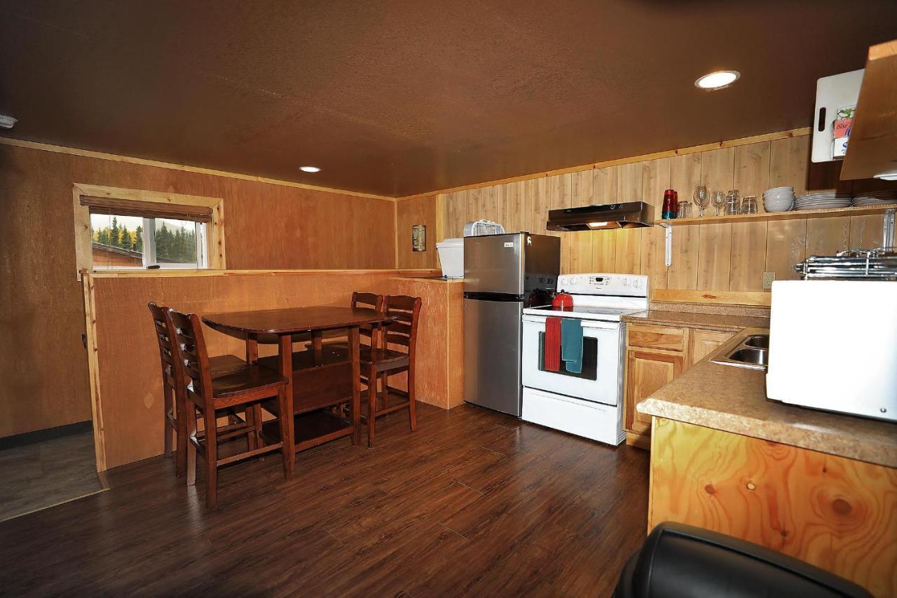 Denali Park View Family Log Cabin Exterior foto