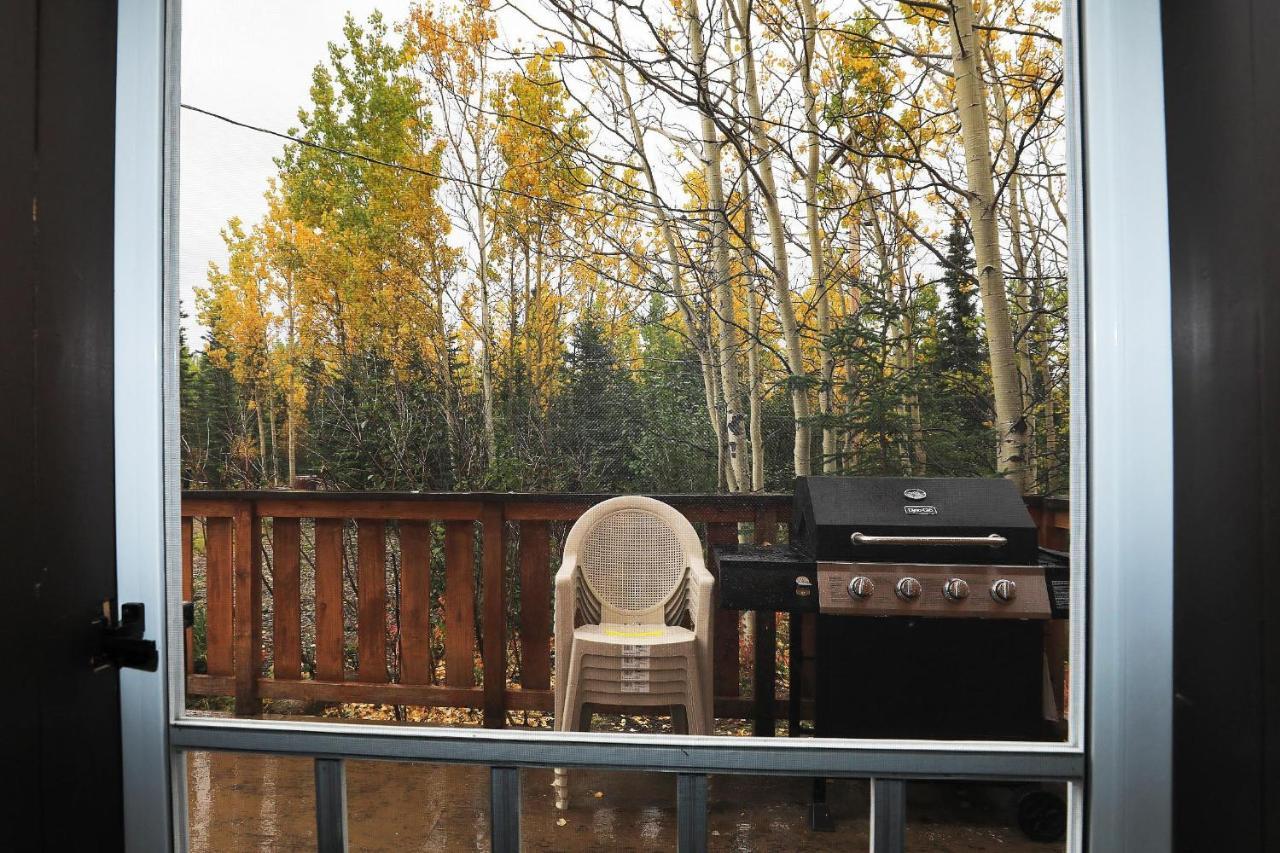 Denali Park View Family Log Cabin Exterior foto