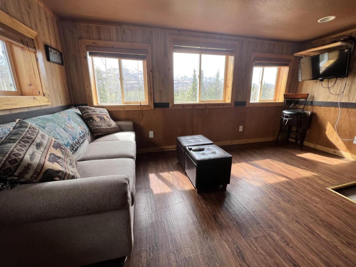 Denali Park View Family Log Cabin Exterior foto